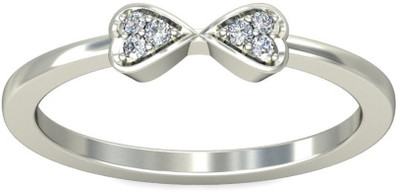 31% OFF on JacknJewel forever Heart Gold 18K White Gold Plated 18 K Ring