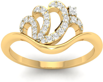 31% OFF on Jewels5 Oceane Yellow Gold Diamond Rhodium Plated 18 K Ring 31% OFF on Jewels5 Oceane Yellow Gold Diamond Rhodium Plated 18 K Ring