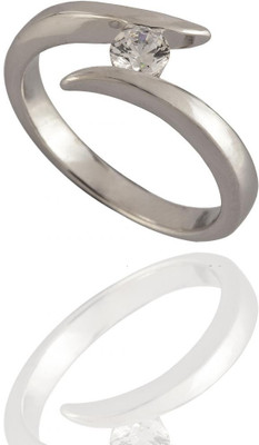 65% OFF on Siyora Finger Brass Cubic Zirconia Rhodium Plated Ring 65% OFF on Siyora Finger Brass Cubic Zirconia Rhodium Plated Ring