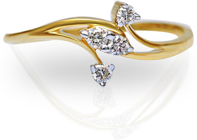 30% OFF on Jacknjewel Made For Each Other Gold 18K Yellow Gold Plated 18 K Ring