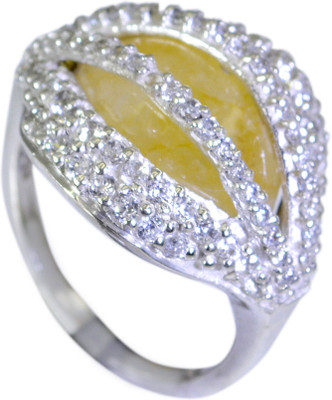 22% OFF on Riyo Delightfulstar Multi Gemstone Sterling Silver Cubic Zirconia Ring