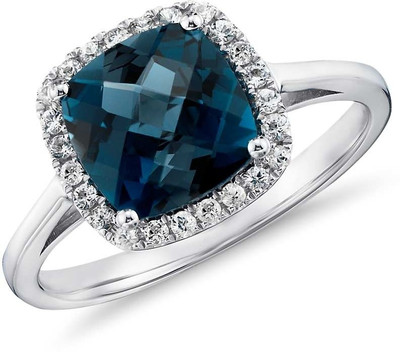 50% OFF on Ziveg 92.5 Sterling Silver Made With Swarovski Zirconia Silver Swarovski Crystal Ring