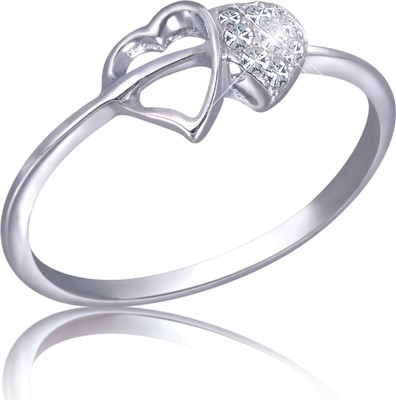 20% OFF on Aspen White Gold 18 K Ring