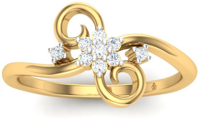 30% OFF on Theme Jewels Gold Diamond 18 K Ring