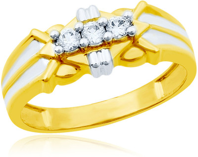 65% OFF on Eldora Alloy Yellow Gold Plated Ring