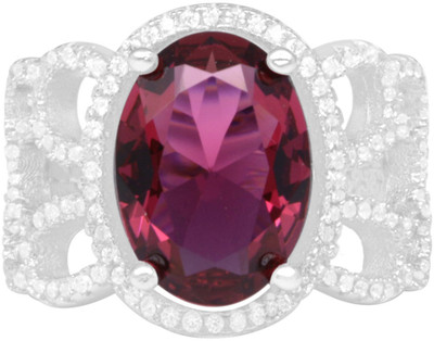 30% OFF on Gemtogems Designer Delight Sterling Silver Ruby Ring