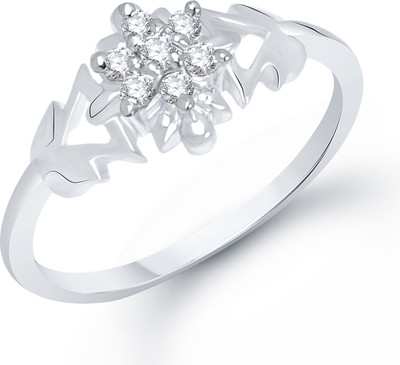 70% OFF on VK Jewels Alloy Cubic Zirconia Rhodium Plated Ring 70% OFF on VK Jewels Alloy Cubic Zirconia Rhodium Plated Ring