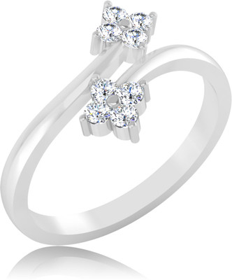 31% OFF on Forevercarat Orchid Bloom Silver Sterling Silver Plated Ring