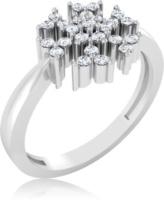 31% OFF on Forevercarat Petal Fantasy Silver Sterling Silver Plated Ring