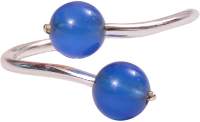 52% OFF on Rubera Silver Chalcedony Ring