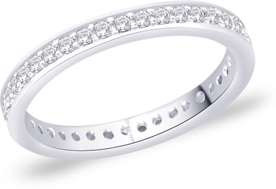 35% OFF on Peora Sterling Silver Rhodium Plated Ring