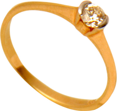 15% OFF on Rakam Gold Diamond 18K Yellow Gold Plated 18 K Ring