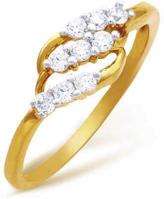 Corona 18k Hallmarked Diamond Yellow Gold 18 K Ring