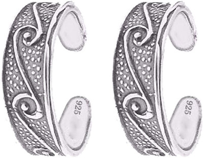 75% OFF on YouBella 92.5 Sterling Silver Toe Ring Set