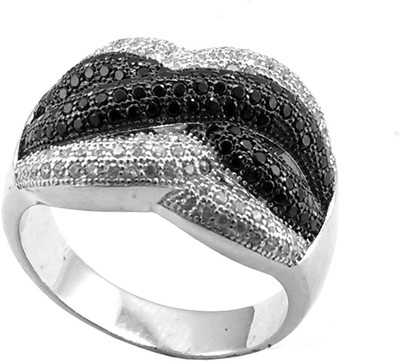 20% OFF on Jewel Craft Silver Cubic Zirconia Rhodium Plated Ring