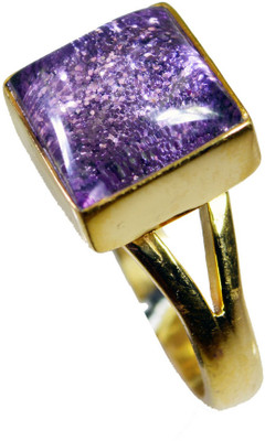 52% OFF on Riyo Fetching Sunstone Copper Cubic Zirconia 18K Yellow Gold Plated Ring