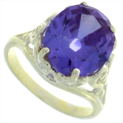 52% OFF on 925 Silver Silver Amethyst Sterling Silver Plated Ring 52% OFF on 925 Silver Silver Amethyst Sterling Silver Plated Ring