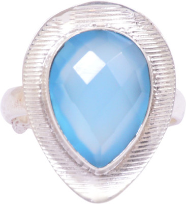 44% OFF on Rubera Silver Chalcedony Ring