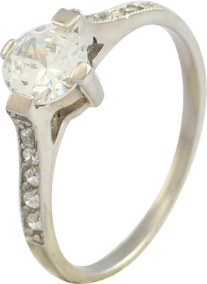 40% OFF on Jewelora Stainless Steel, Stone Ring