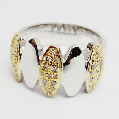 11% OFF on Aaditya Diamonds Band Sterling Silver Diamond Sterling Silver Plated Ring 11% OFF on Aaditya Diamonds Band Sterling Silver Diamond Sterling Silver Plated Ring