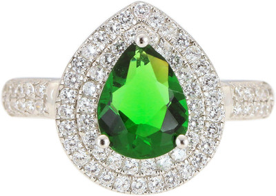 30% OFF on Gemtogems Sterling Silver Emerald Ring 30% OFF on Gemtogems Sterling Silver Emerald Ring