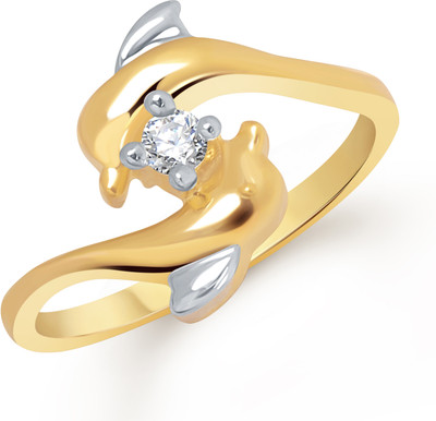 70% OFF on VK Jewels Alloy Cubic Zirconia 18K Yellow Gold Plated Ring 70% OFF on VK Jewels Alloy Cubic Zirconia 18K Yellow Gold Plated Ring