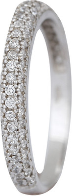 Pretty Hollie Silver Cubic Zirconia Ring