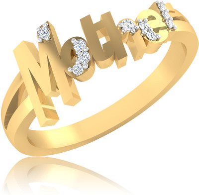 31% OFF on Forevercarat Mother Silver 14K Yellow Gold Plated Ring