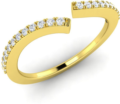 20% OFF on Diamondere Akira Yellow Gold Diamond 18 K Ring