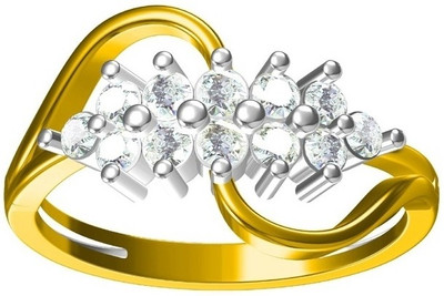 15% OFF on Divaas Gold Gold 18K Yellow Gold Plated 18 K Ring