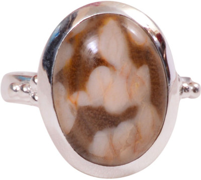 48% OFF on Rubera Silver Ring