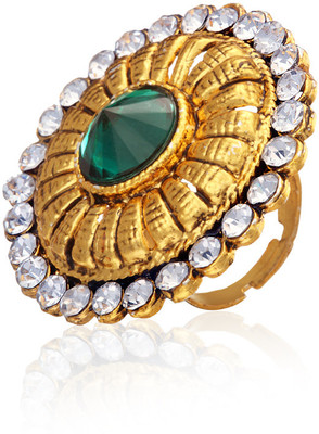 77% OFF on The Pari Alloy, Brass Ring