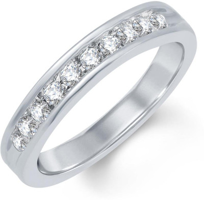 54% OFF on Sukkhi Alloy Rhodium Plated Ring