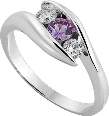 50% OFF on Ziveg Sterling Silver Platinum Plated Ring