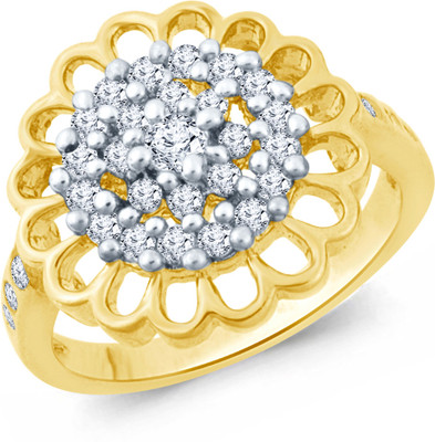 50% OFF on Eldora Alloy Yellow Gold Plated Ring 50% OFF on Eldora Alloy Yellow Gold Plated Ring