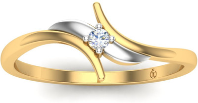 29% OFF on Theme Jewels Gold Diamond 18 K Ring