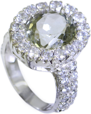 22% OFF on Riyo Marvelousstar Green Amethyst Sterling Silver Amethyst Ring