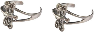 YouBella 92.5 Sterling Silver Toe Ring Set YouBella 92.5 Sterling Silver Toe Ring Set