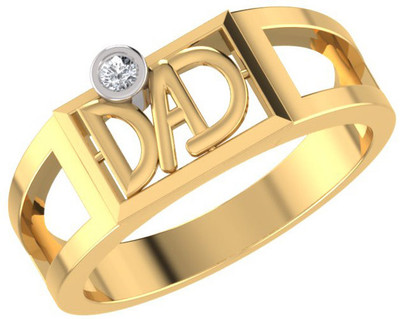 35% OFF on Mani Jewel Gold 18K Yellow Gold Plated 14 K Ring