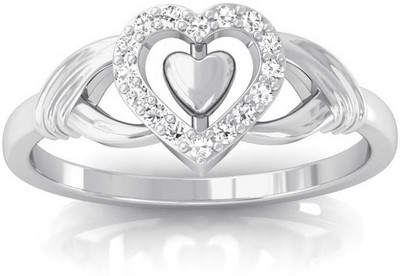 Kreeli Priti Gold, White Gold Diamond 18 K Ring