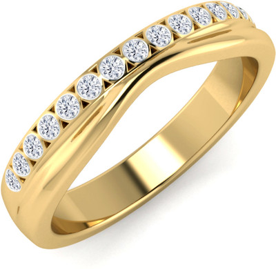 9% OFF on Vivre Jewels Gold 18K Yellow Gold Plated 18 K Ring