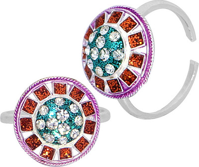 59% OFF on R S Jewels Alloy Toe Ring