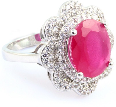 55% OFF on Supershine Brass Brass Plated K Ring