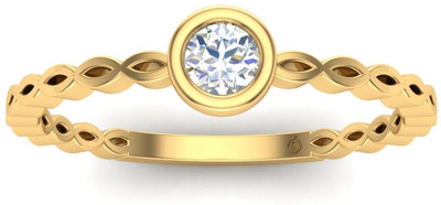 30% OFF on Theme Jewels Gold Diamond 18 K Ring