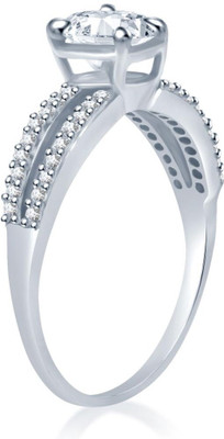 60% OFF on Sukkhi Cubic Zirconia Stone Studded Solitaire Alloy Cubic Zirconia Rhodium Plated Ring 60% OFF on Sukkhi Cubic Zirconia Stone Studded Solitaire Alloy Cubic Zirconia Rhodium Plated Ring