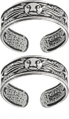 75% OFF on YouBella 925 Sterling Silver Toe Ring Set 75% OFF on YouBella 925 Sterling Silver Toe Ring Set