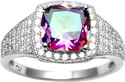 10% OFF on Jewel Craft Silver Alexandrite Rhodium Plated Ring