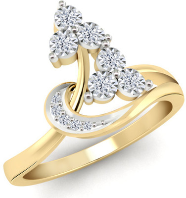9% OFF on Vivre Jewels Gold 18K Yellow Gold Plated 18 K Ring