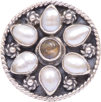 44% OFF on Rubera Silver Pearl Ring 44% OFF on Rubera Silver Pearl Ring