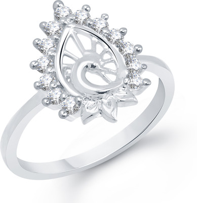70% OFF on VK Jewels Alloy Cubic Zirconia Rhodium Plated Ring 70% OFF on VK Jewels Alloy Cubic Zirconia Rhodium Plated Ring